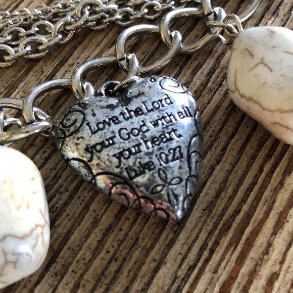 Paparazzi Jewelry Heart Necklaces & Earrings Set - Picture 4 of 7